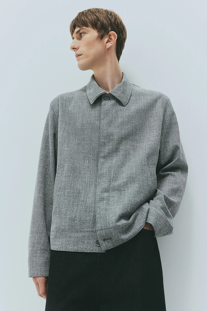 Veste-chemise coupe classique