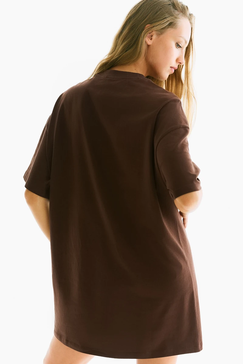Oversized T-shirt Dress