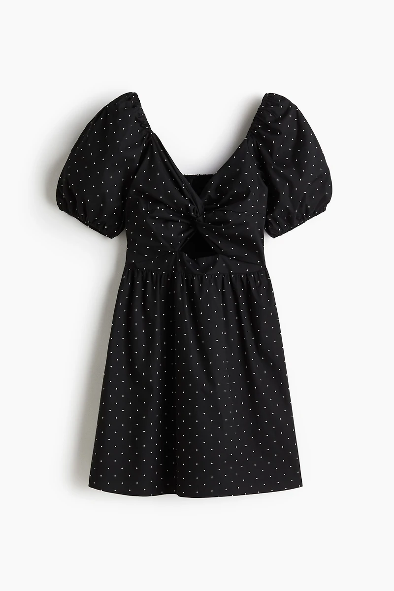 Twist-Detail Dress