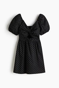 Twist-Detail Dress