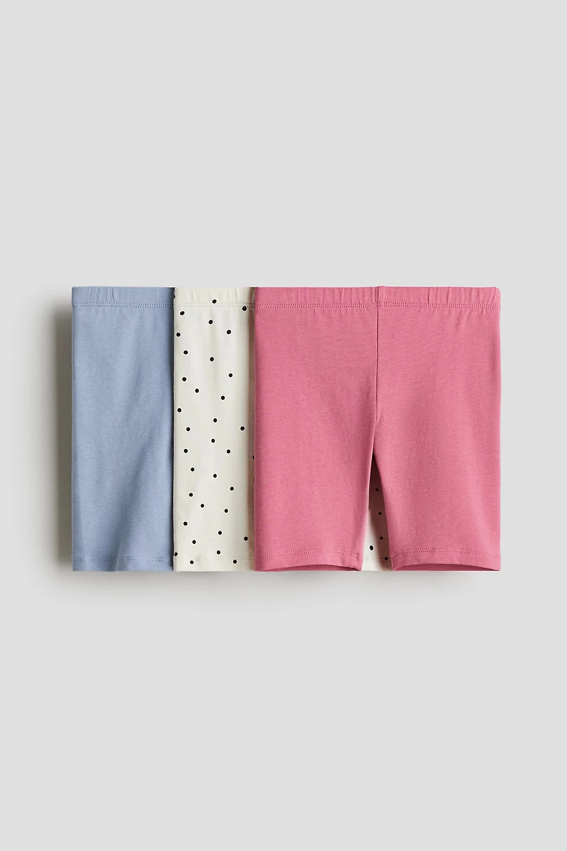 3-pack Cotton Bike Shorts