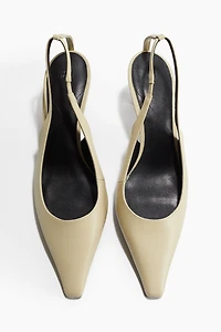 Heeled Slingbacks