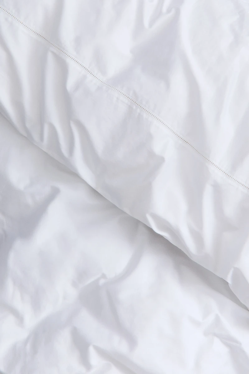 Cotton Satin Twin Duvet Cover Set