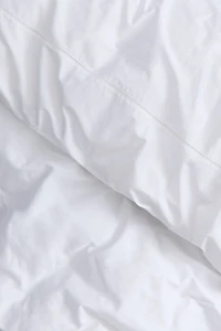 Cotton Satin Twin Duvet Cover Set