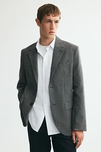 Relaxed-Fit Wool-Blend Jacket