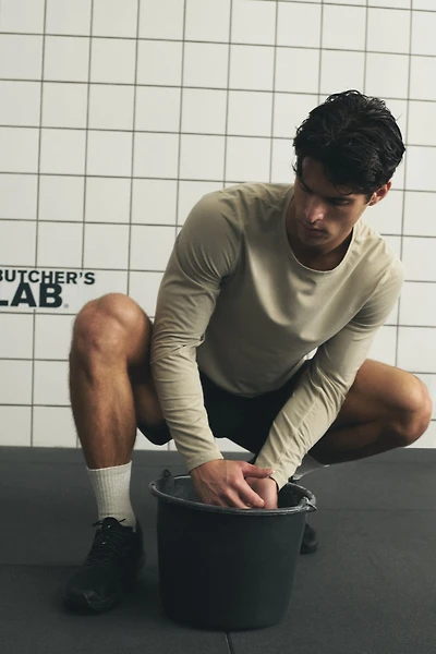 Regular-Fit Long-Sleeve Sports Shirt with DryMove™