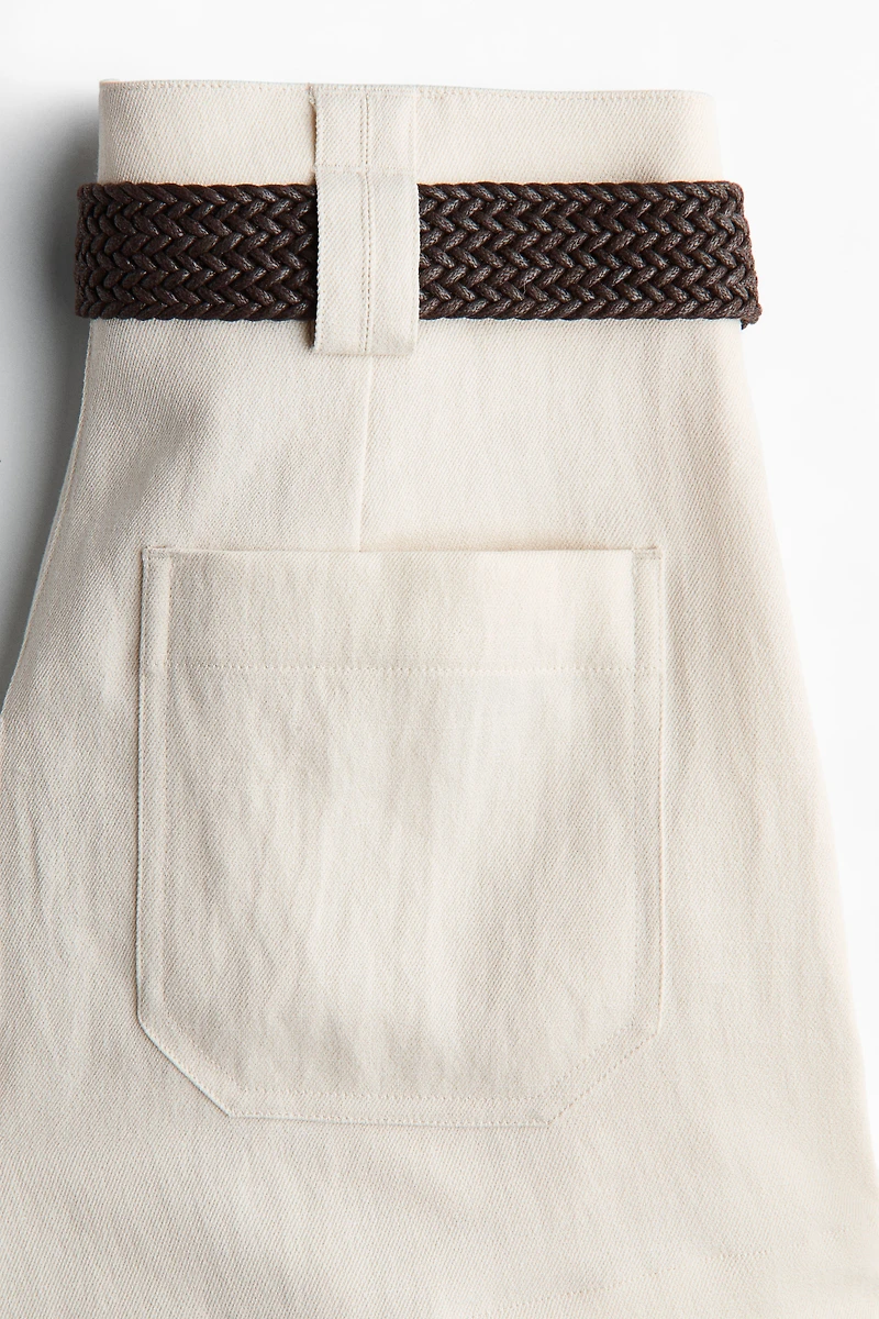 Dress Shorts with Belt