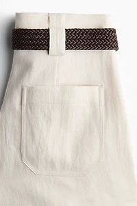 Dress Shorts with Belt