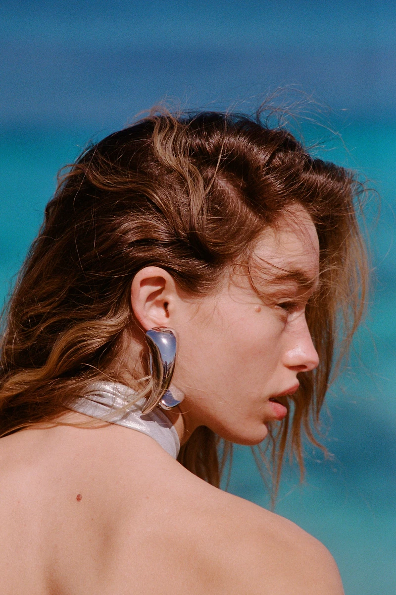 Chunky Twisted Earrings