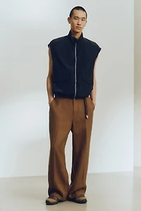 Loose-Fit Linen Pants