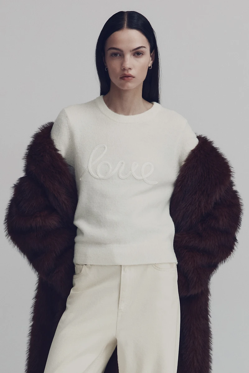 Chandail avec appliqué