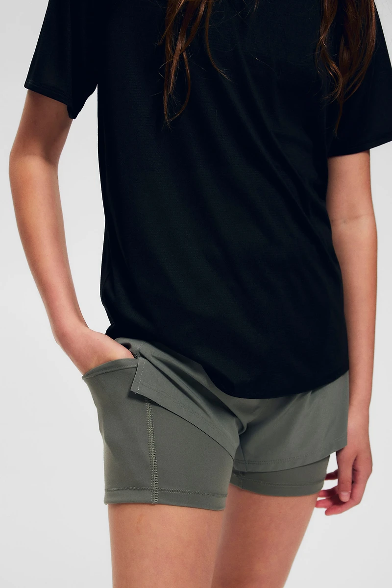 Double-Layered Running Shorts with DryMove™