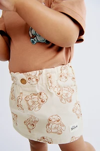 Printed Twill Skirt