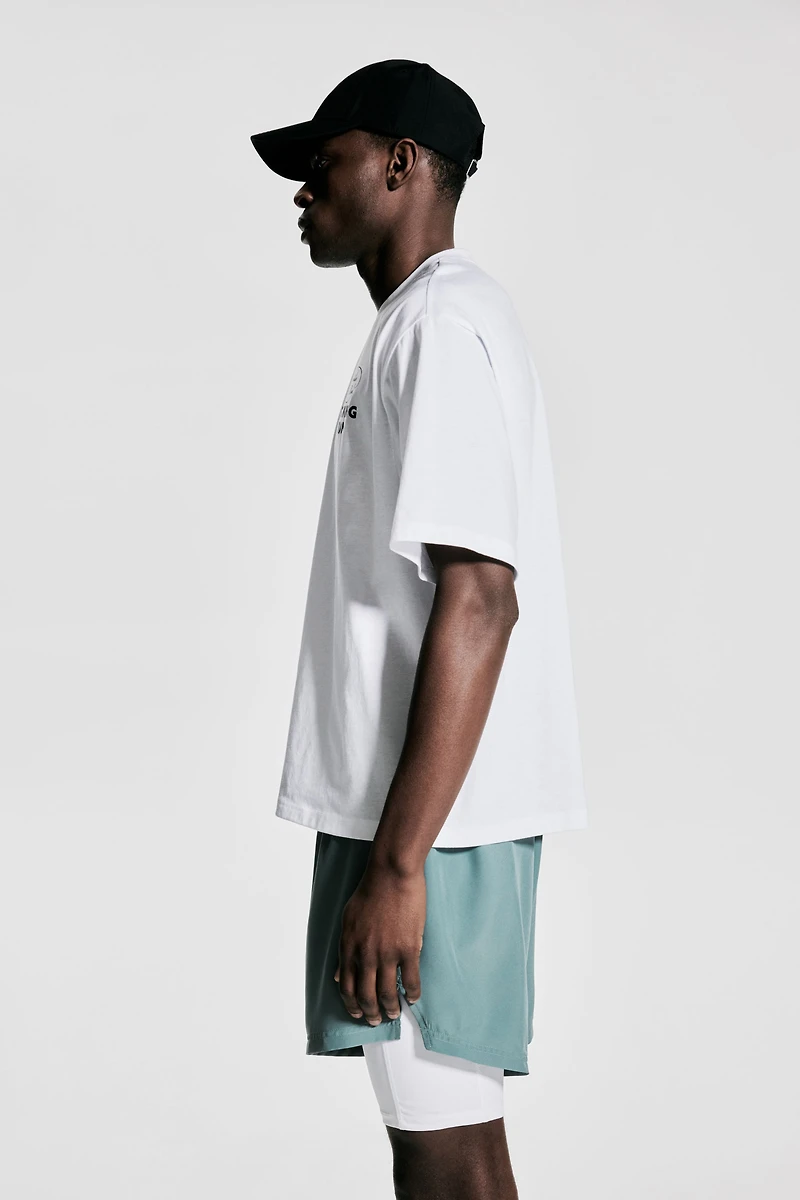 Boxy Sports T-Shirt with DryMove™