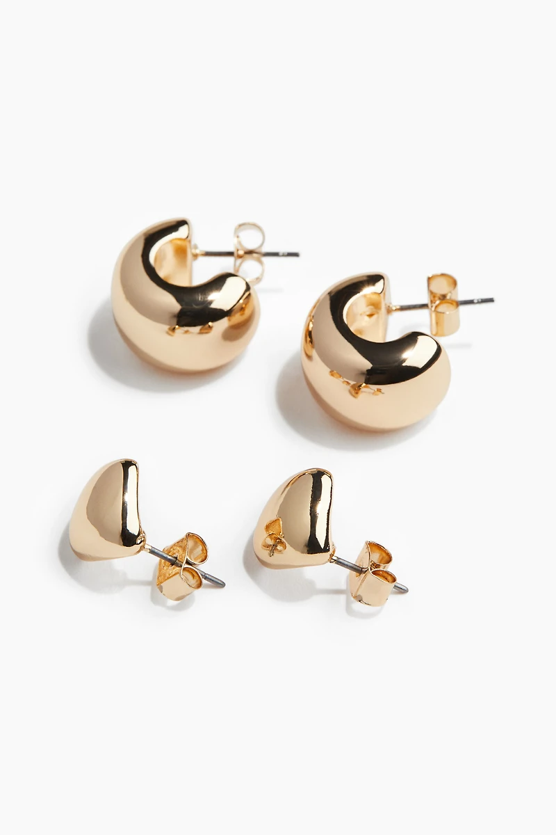 2 Pairs Earrings