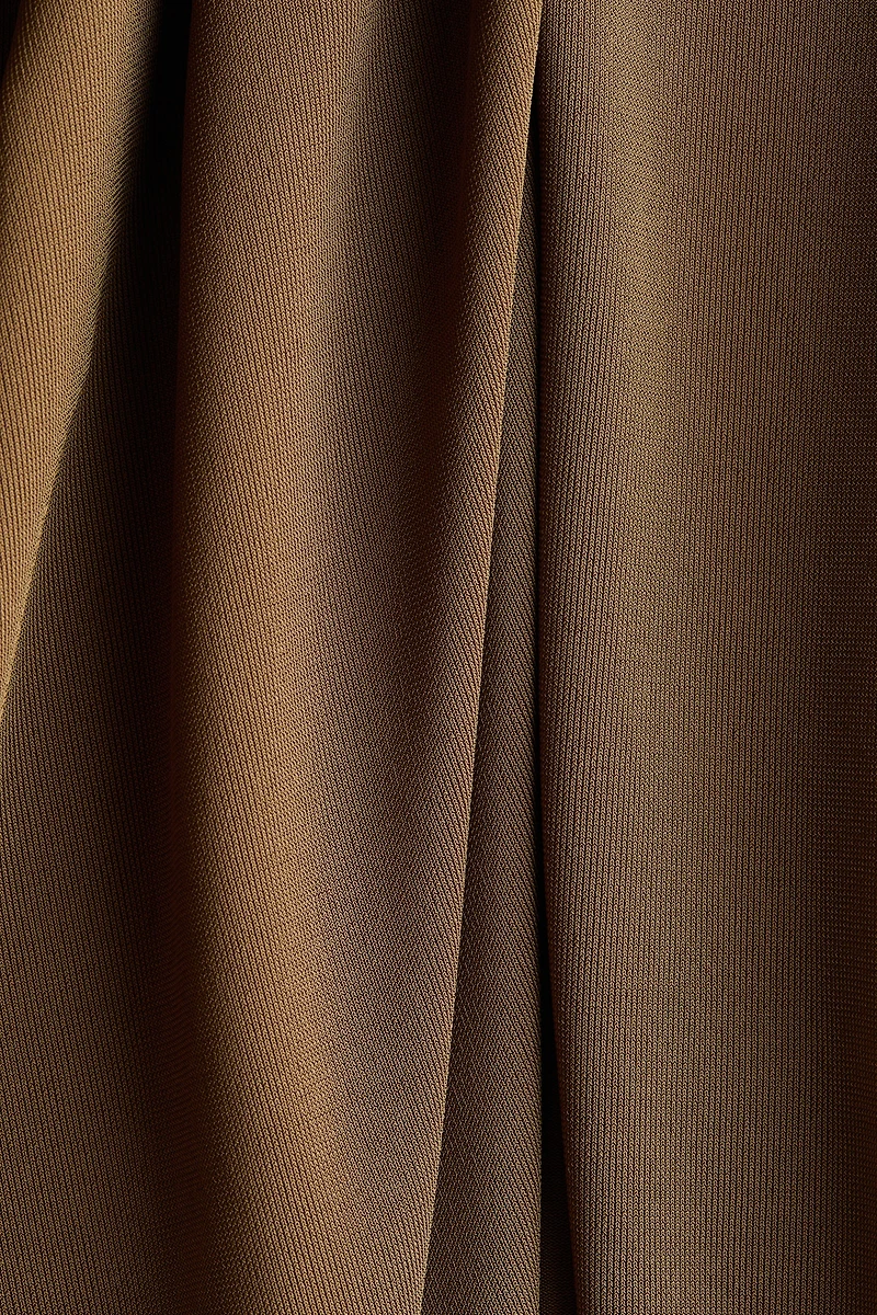 Draped Jersey Skirt