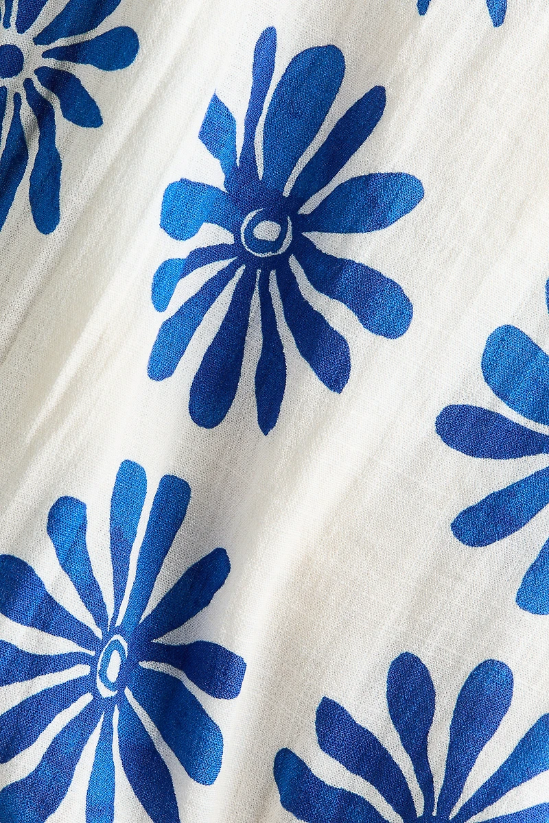 Robe sans manches à dos ouvert