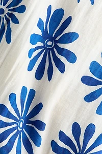 Robe sans manches à dos ouvert