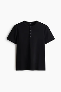 Slim-Fit Henley Shirt