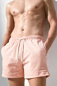 Seersucker Swim Shorts