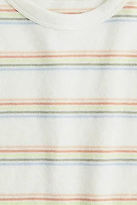 T-shirt en coton éponge
