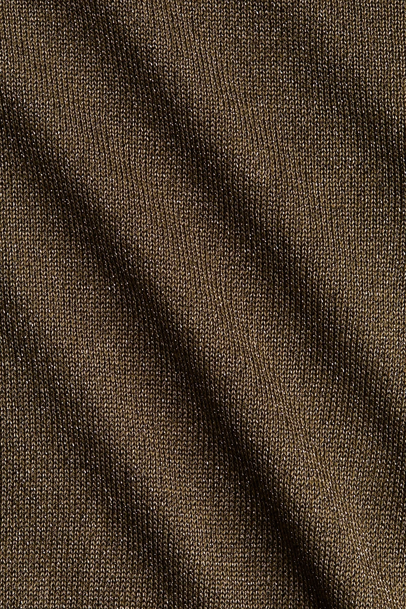 Haut scintillant en tricot fin