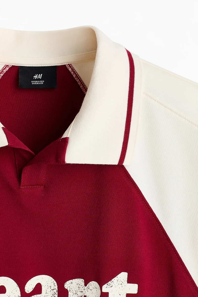 Oversized Polo Shirt