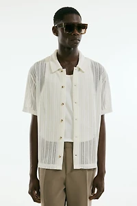 Chemise classique façon crochet