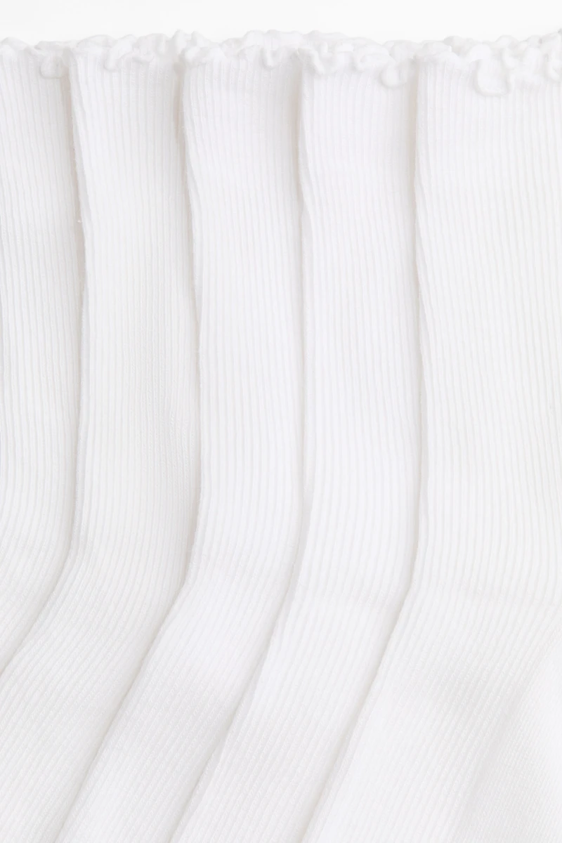5-pack Rib-knit Socks