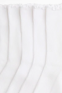 5-pack Rib-knit Socks