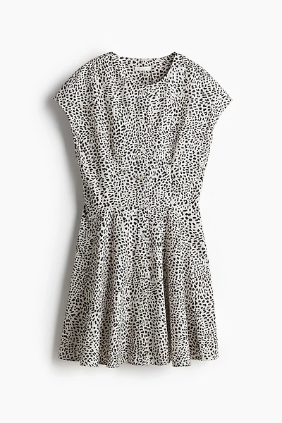 Button-Front Cotton Dress