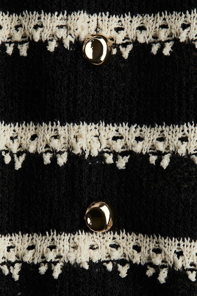 Textured Jersey Vest