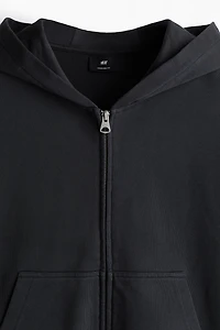 Oversized-Fit Hooded Jacket