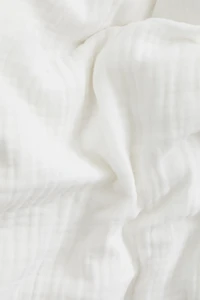 Muslin Twin Duvet Cover Set