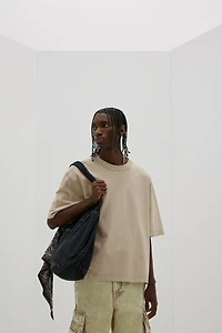 T-shirt délavé Coupe Carrée