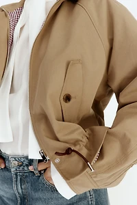 Veste en sergé de coton