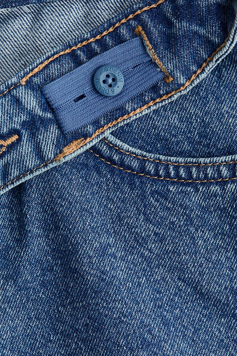 Short ample en denim