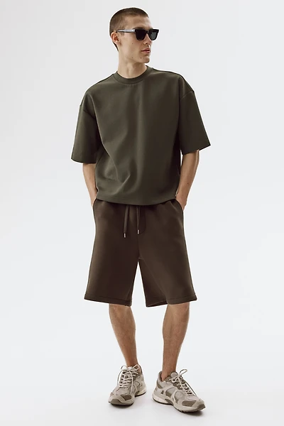 Relaxed-Fit Scuba Shorts
