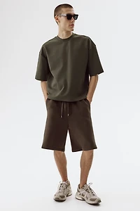 Relaxed-Fit Scuba Shorts