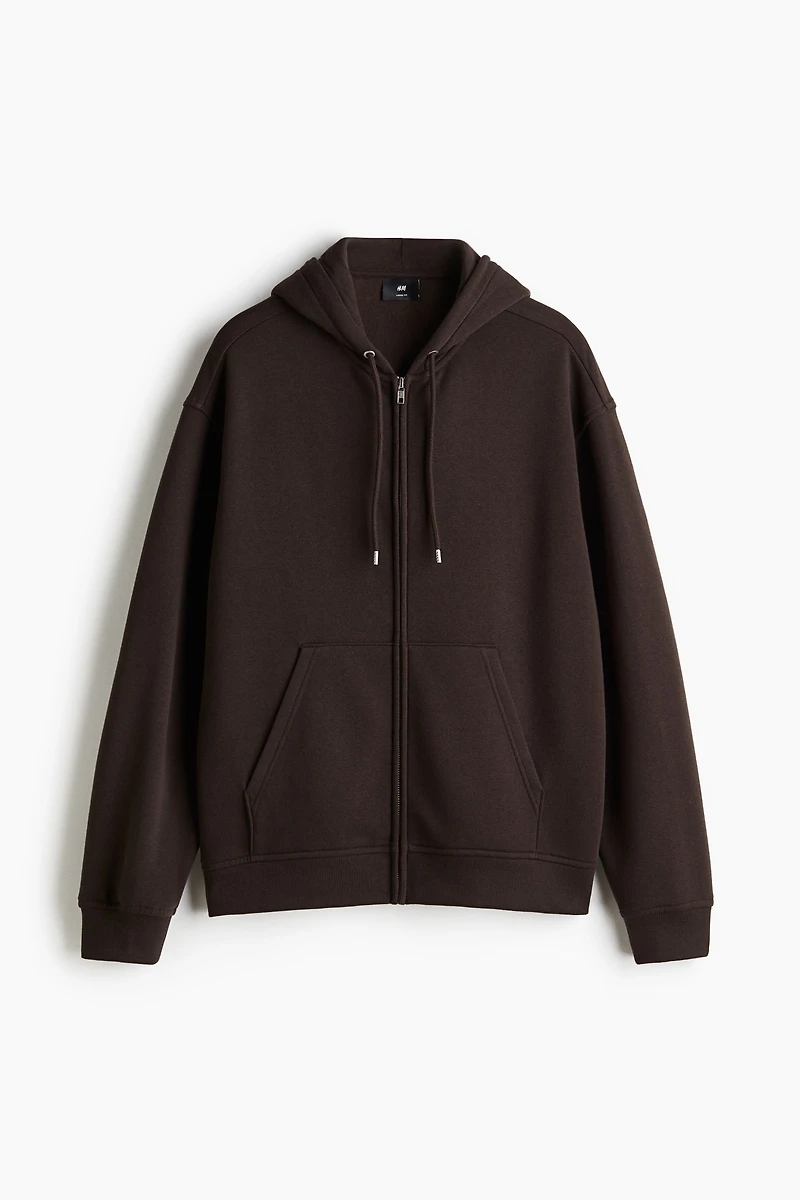 Loose-Fit Hooded Jacket