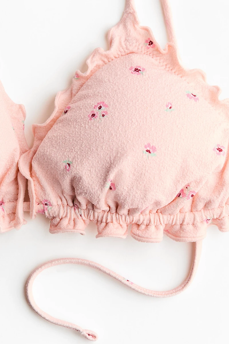 Haut de bikini triangulaire coussiné