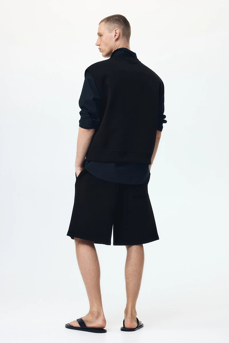 Relaxed-Fit Scuba Shorts