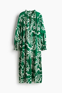 Ruffle-Collar Dress