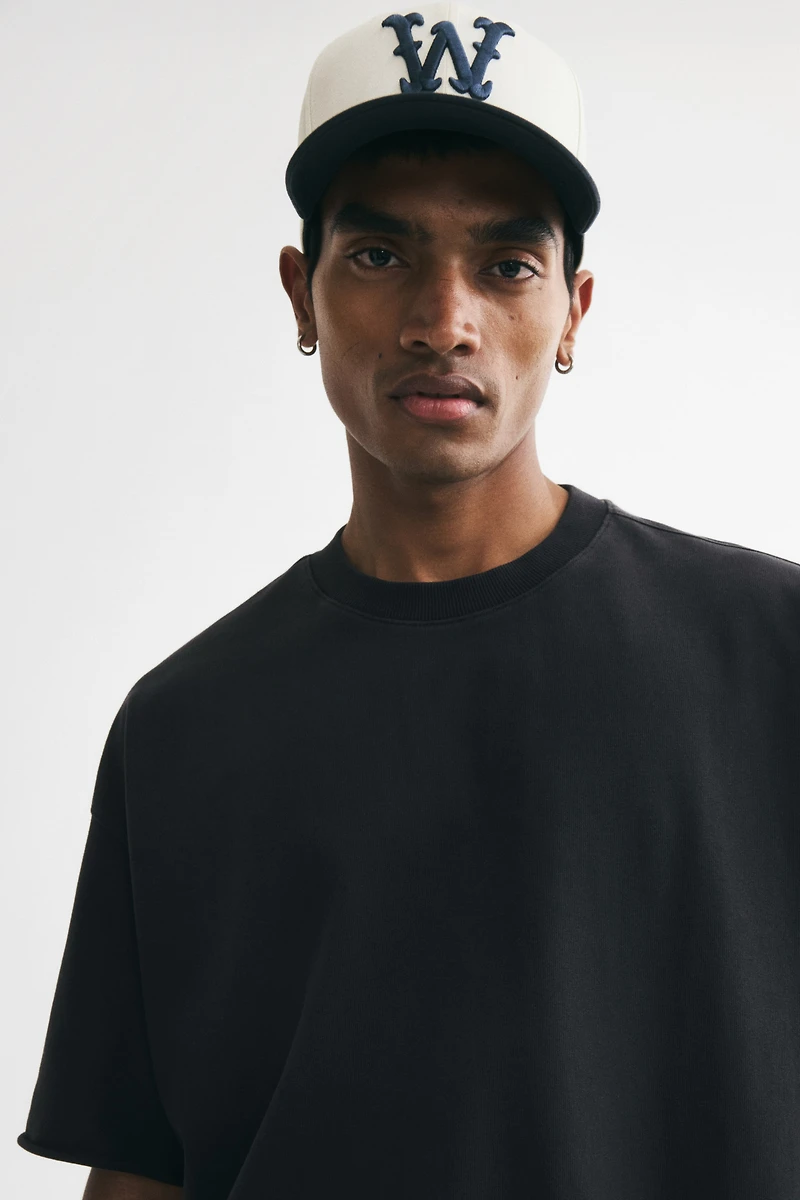 T-shirt carré coupe ample
