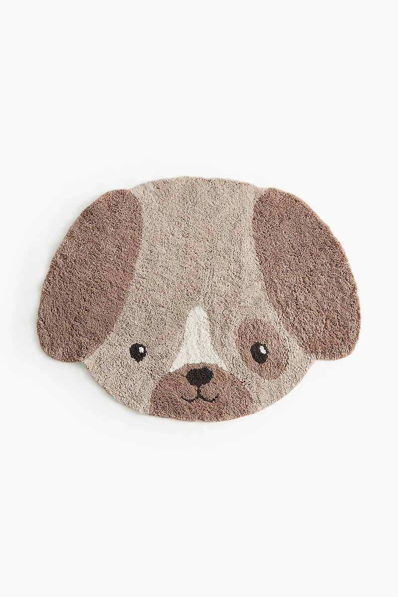 Dog-Shaped Rug