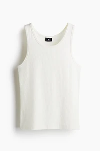 Débardeur côtelé Coupe Amincie