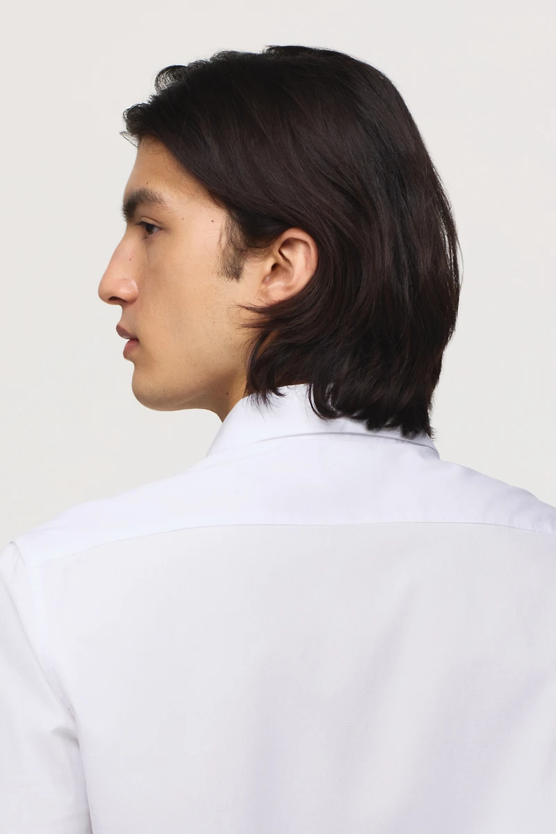 Slim-Fit Cotton Shirt