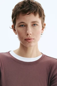 Pima Cotton Jersey Top