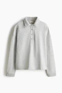 Sweatshirt with Collar