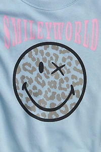 Oversized Printed Sweatshirt